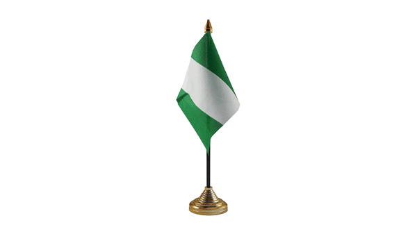 Nigeria Table Flags